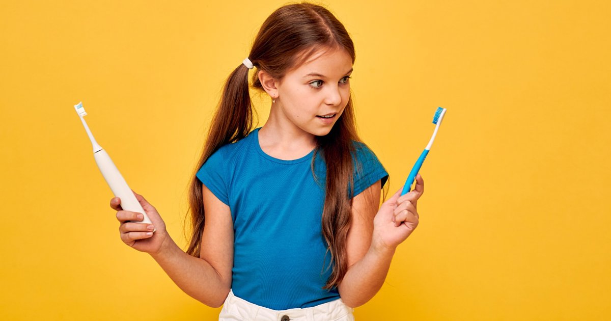 brosse-a-dent-electrique-enfant Brosse à dents électrique acoustique – Portable, étanche