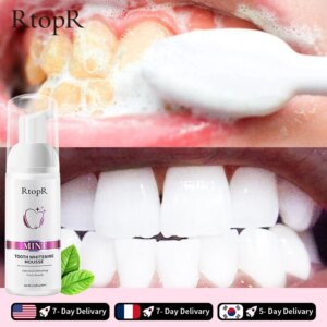 1222-9b8bf2.jpg dentifrice mousse des dents à la menthe, nettoyage buccal, blanchiment des dents