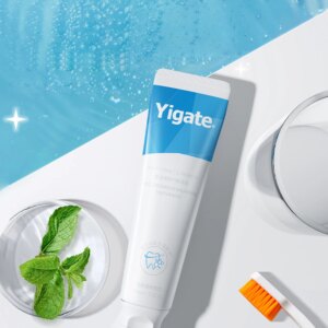 Dentifrice blanchissant pour adultes avec presse-dentifrice