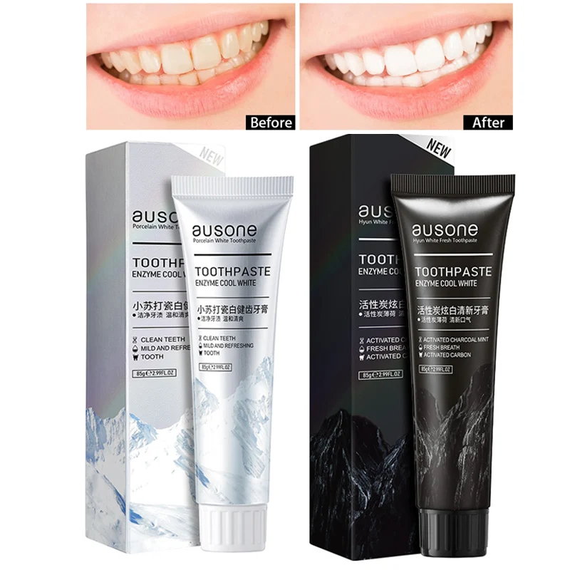 Dentifrice au Charbon Actif & Bicarbonate – Nettoyage Profond
