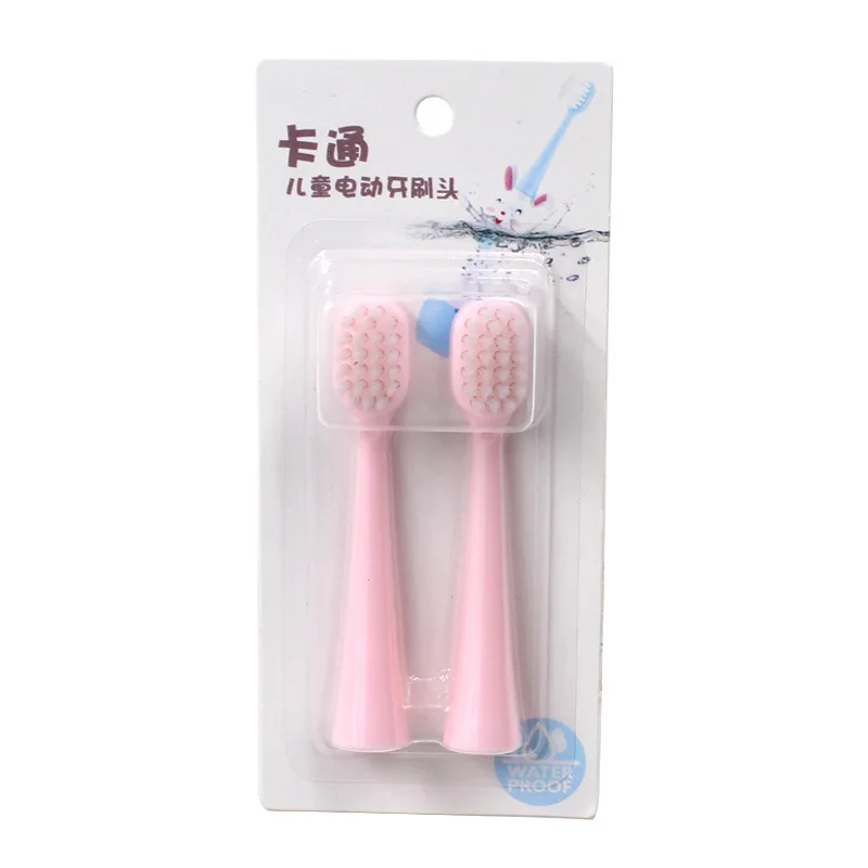 2pcs Pink Brush Head