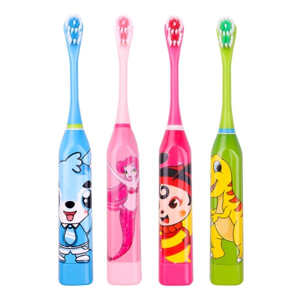 14253-6dae70.jpg Brosse à dents électrique Sonic pour enfants, dessin animé, hygiène buccale, soins des dents