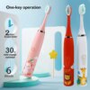Brosse à dents électrique à ultrasons pour enfants, tête de brosse à dents sonique pour enfants
