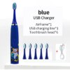 Brosse à Dents Électrique Ultrasonique Enfant – 4 Modes