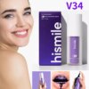 Hismile  V34 Dentifrice violet pour le blanchiment des dents, élimine les taches, booster de blanchiment des dents
