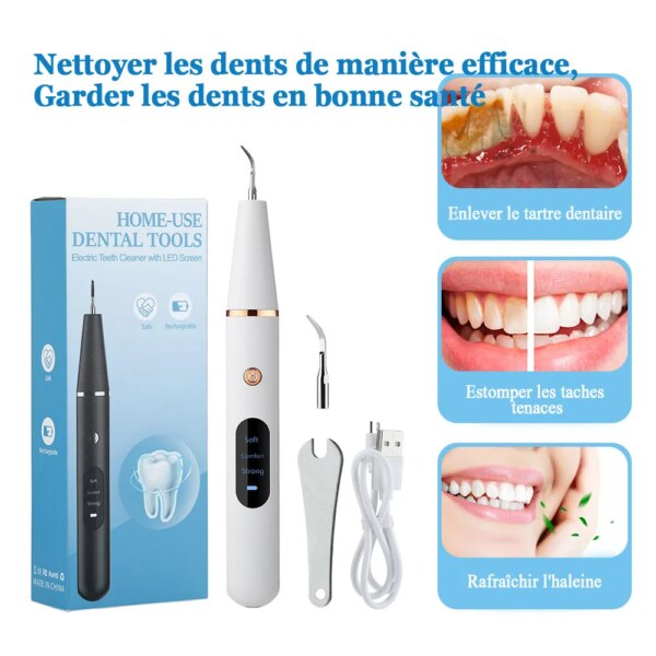 detartage dentaire Nettoyeur de dents à ultrason