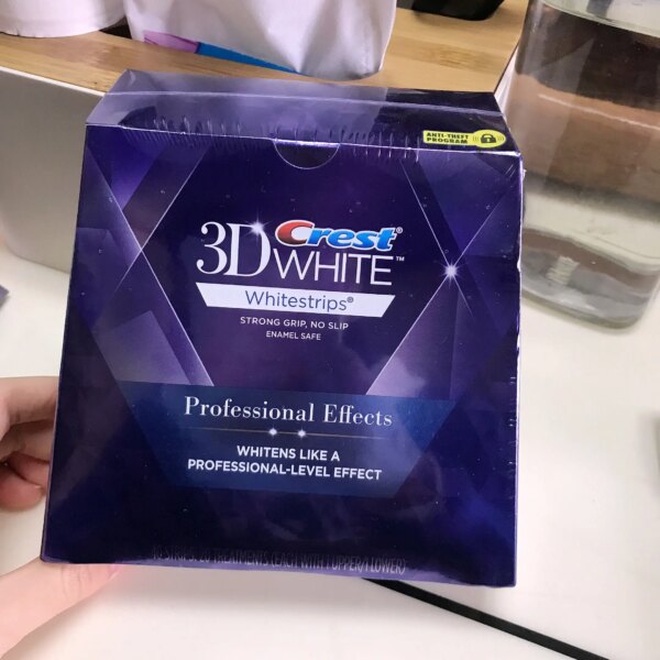 crest 3d white Bandes blanches de LUXE 3D