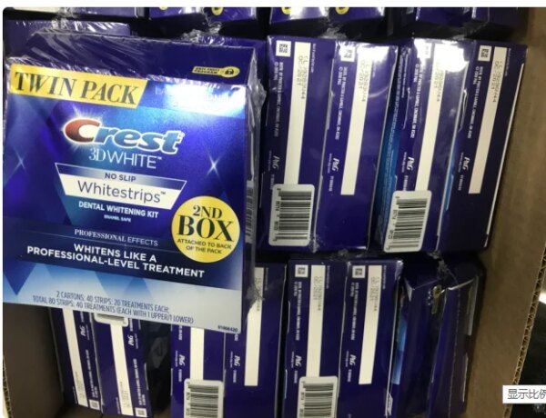 bande de blanchiment dentaire, effet professionnel de Luxe