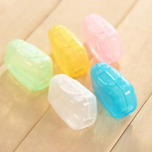 Juste de tête de brosse à dents portable, étui de protection, capuchon, voyage, randonnée, camping