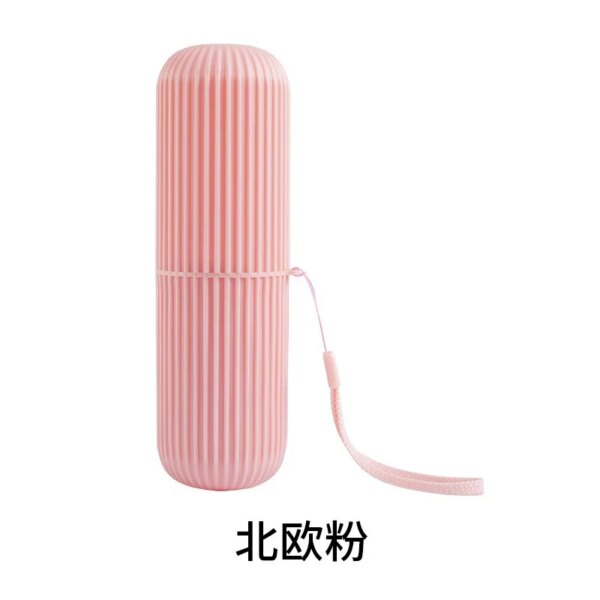 Ensemble de voyage portable pour brosse à dents et boîte de rangement dentaire, créatif, simple, couple