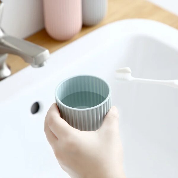 Ensemble de voyage portable pour brosse à dents et boîte de rangement dentaire, créatif, simple, couple