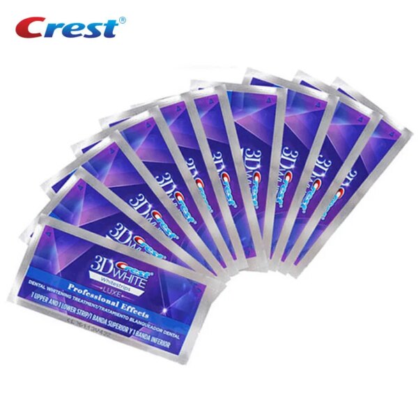 crest 3d white bandes de blanchiment des dents 3D