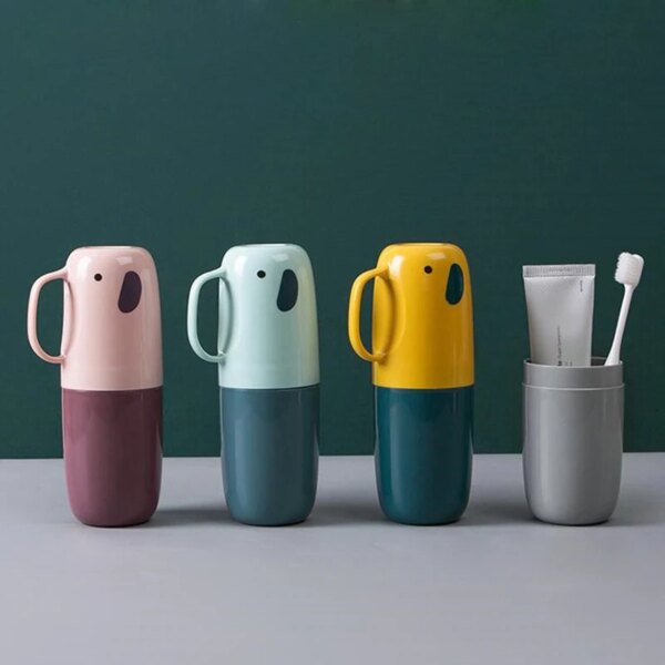 15965-bba1df.jpg Porte brosse à dents portable de voyage, étui de rangement pour dentifrice, tasse de rangement domestique