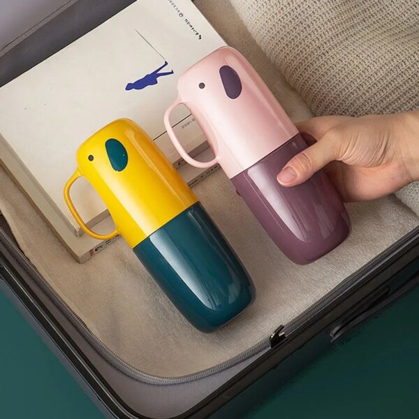 15965-cad0d8.jpg Porte brosse à dents portable de voyage, étui de rangement pour dentifrice, tasse de rangement domestique