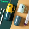 15965-fc19f1.jpg Porte brosse à dents portable de voyage, étui de rangement pour dentifrice, tasse de rangement domestique