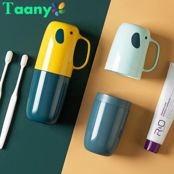 15965-fc19f1.jpg Porte brosse à dents portable de voyage, étui de rangement pour dentifrice, tasse de rangement domestique