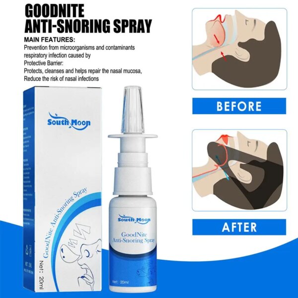 Spray Anti-Tension pour Améliorer le Sommeil, pour les Instituts Respiratoires, Traitement de la Congestion en Antarctique