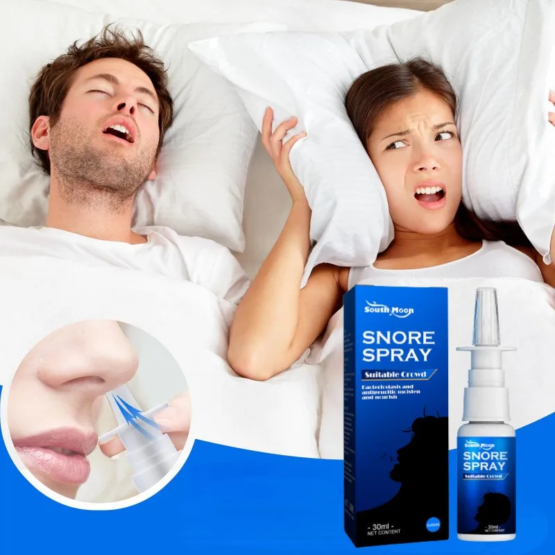 Spray Anti-Ronflement Nasal 30ML – Respiration Apaisée