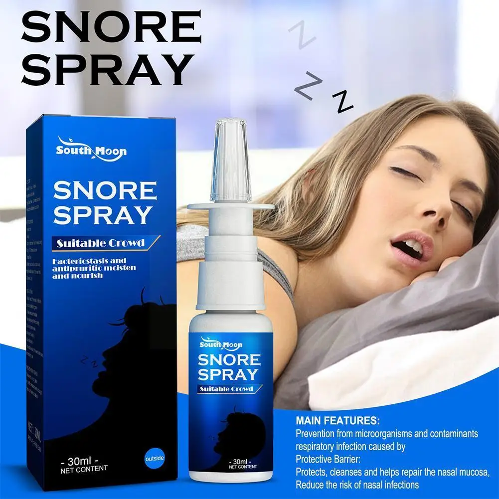 Spray Anti-Ronflement Nasal 30ML – Confort Respiratoire