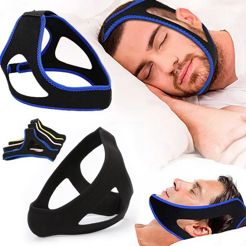 Ceinture Anti-Ronflement Triangulaire Mentonnière – Soutien Confortable