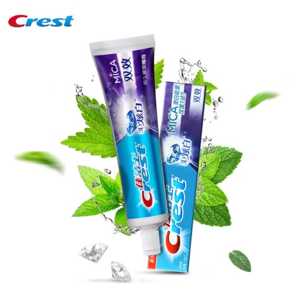 Dentifrice 3D White Crest brillant blanchiment des dents pâte dentaire