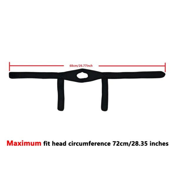 Ceinture anti-ronflement réglable pour hommes et femmes, mentonnière, protège-bouche