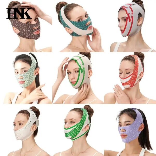 Ceinture amincissante pour le visage en V, bandage pour les joues