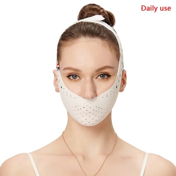 Ceinture amincissante pour le visage en V, bandage pour les joues