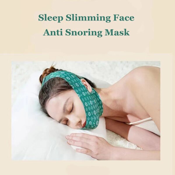 Masque de sommeil en forme de V pour soins de santé, outil anti-sicing, ceinture amincissante pour le visage