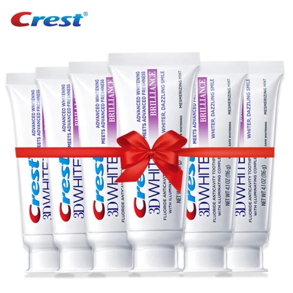 crest 3d white dentifrice 3D blanc brillant