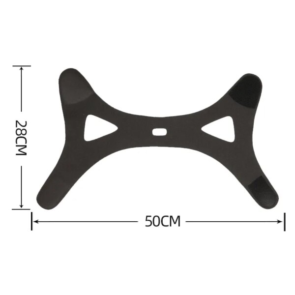 Ceinture de Menton Anti-Ronflement sans Trace – Maintien Doux & Confort