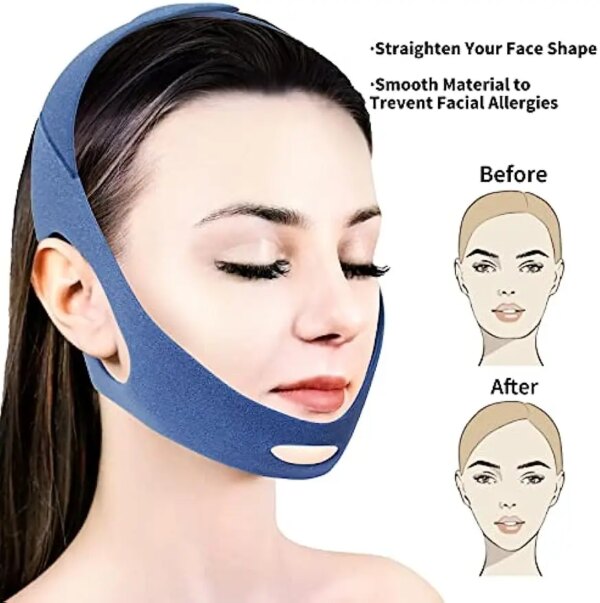 Mentonnière anti-âge confortable pour hommes et femmes, ceinture de couchage réglable, garde la bouche fermée