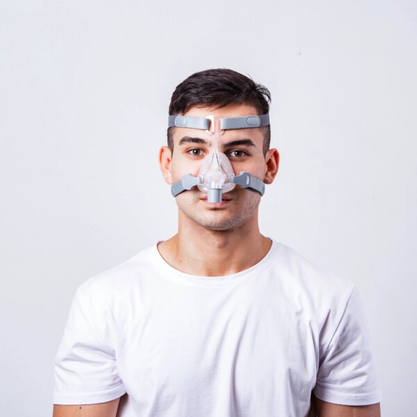 Masque Nasal BMC NM2/NM4 avec coussins en Gel de silicone pour couvre-chef pour Machine