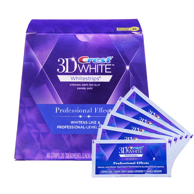 Crest 3d white bandes de blanchiment des dents 3D