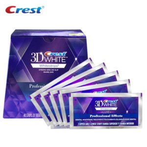 crest 3d white Bandes blanches 3D pour l'élimination du tartre dentaire