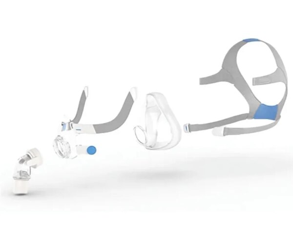 Coussin Original pour Airfit Restemporel F20, Masque Complet Visage CPI-Mask, Coussinets Buccaux et Nasaux, Apnée du Sommeil