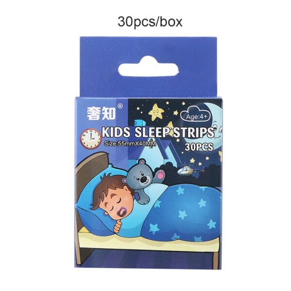90/30Pcs Sommeil Bandes Bouche Bandes Anti-Ronflement