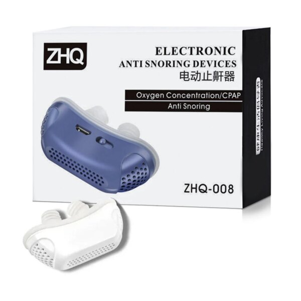 Appareil électrique anti-ronflement, double vortex, alimentation en air, portable, confortable, aide au sommeil