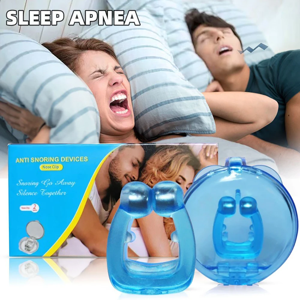 Dispositif de Confort Nasal Magnétique en Silicone – Anti-Ronflement