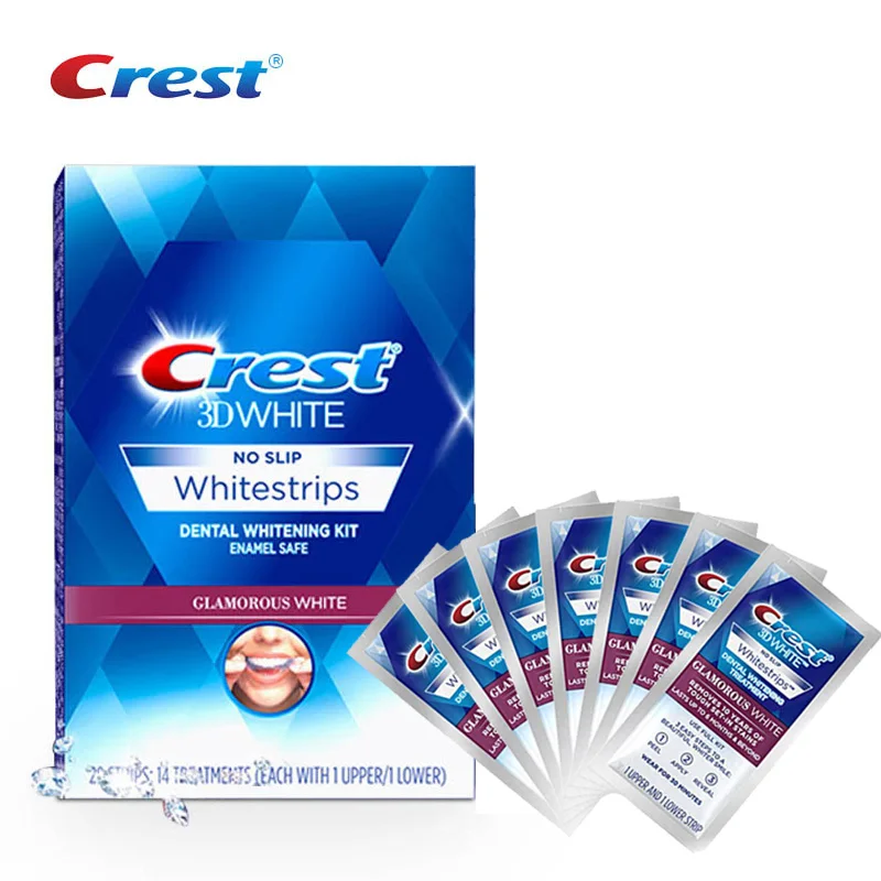 crest 3d white Kit de traitement des dents 3D glamour