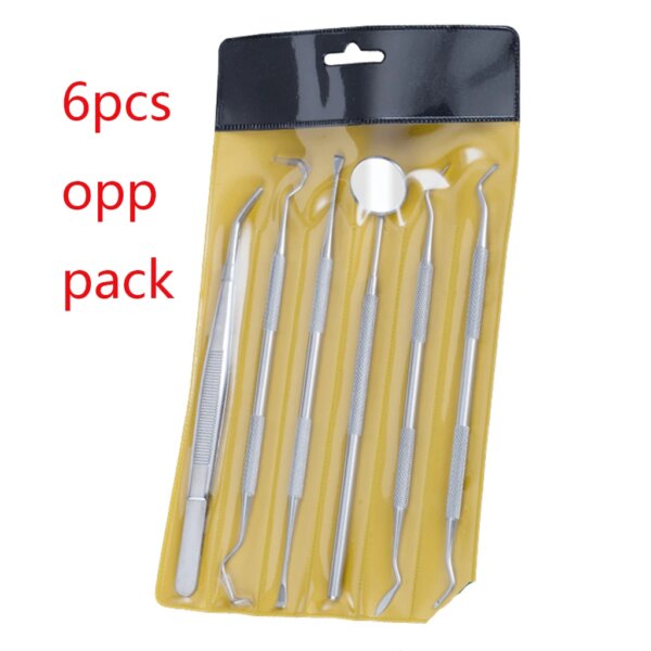 kit blanchiment dentaire professionnel Détartreur de Tartre et Faucille à Miroir Spatule de Sélection des Dents