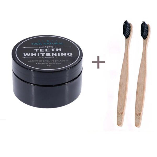 charbon dent de bambou, charbon actif naturel, soins d'hygiène buccale
