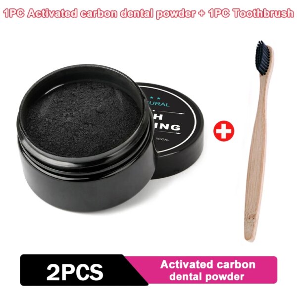 charbon dent actif naturel, 30g, élimine les taches de Plaque dentaire