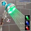 Pommeau de douche haute pression à LED, filtre anionique, économie d'eau