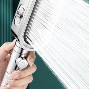 22902-6dfe15.jpg Pommeau de douche haute pression, nouveau design, 3 modes, filtre intégré, déterminer