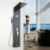 23088-4422c4.jpg Colonne de douche noire avec affichage numérique de la température, panneau de douche à LED
