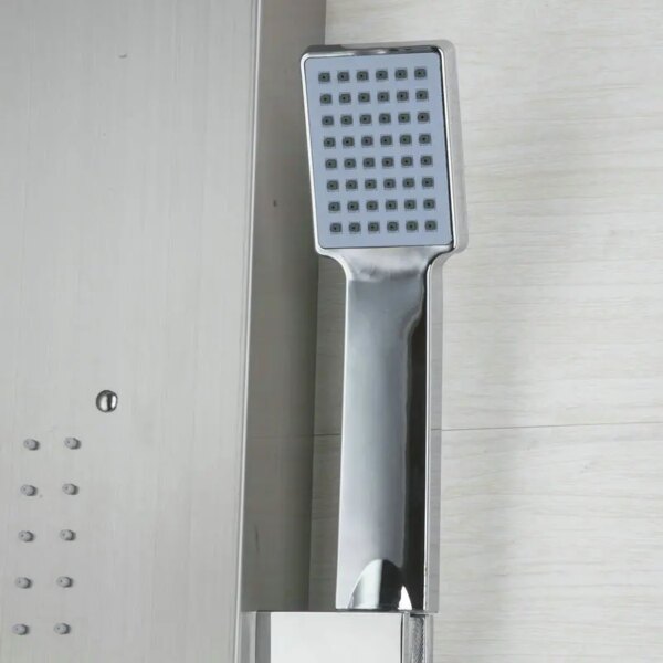 Colonne de douche en laiton massif de haute qualité, poignée murale, douchette à main
