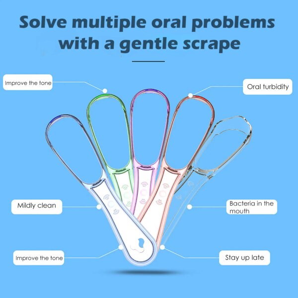 2327-1a9d17.jpg Nettoyeur de langue en Silicone pour adulte, élimine l'halitose