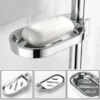Porte-savon pour barre de douche coulissante – Support ajustable