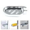 Porte-savon pour barre de douche coulissante – Support ajustable